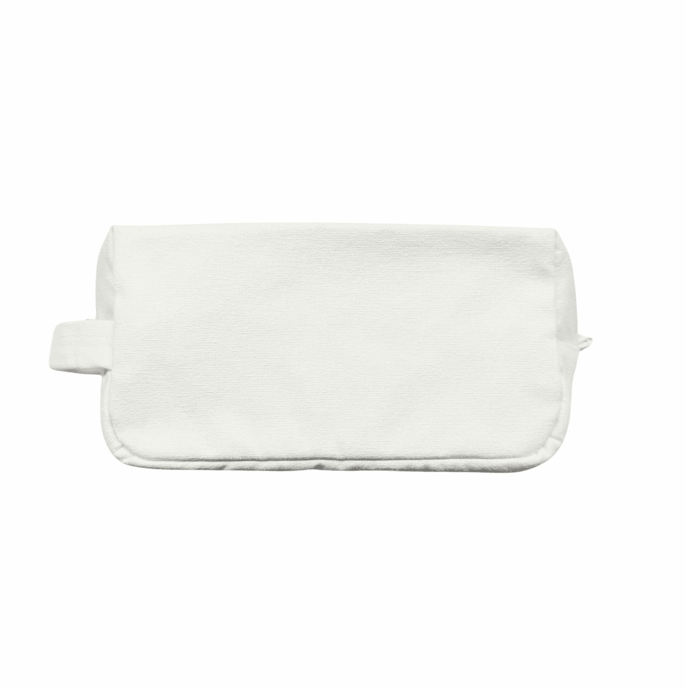 Dopp Bag - Natural with Single Letter Monogram - Quilted Koala