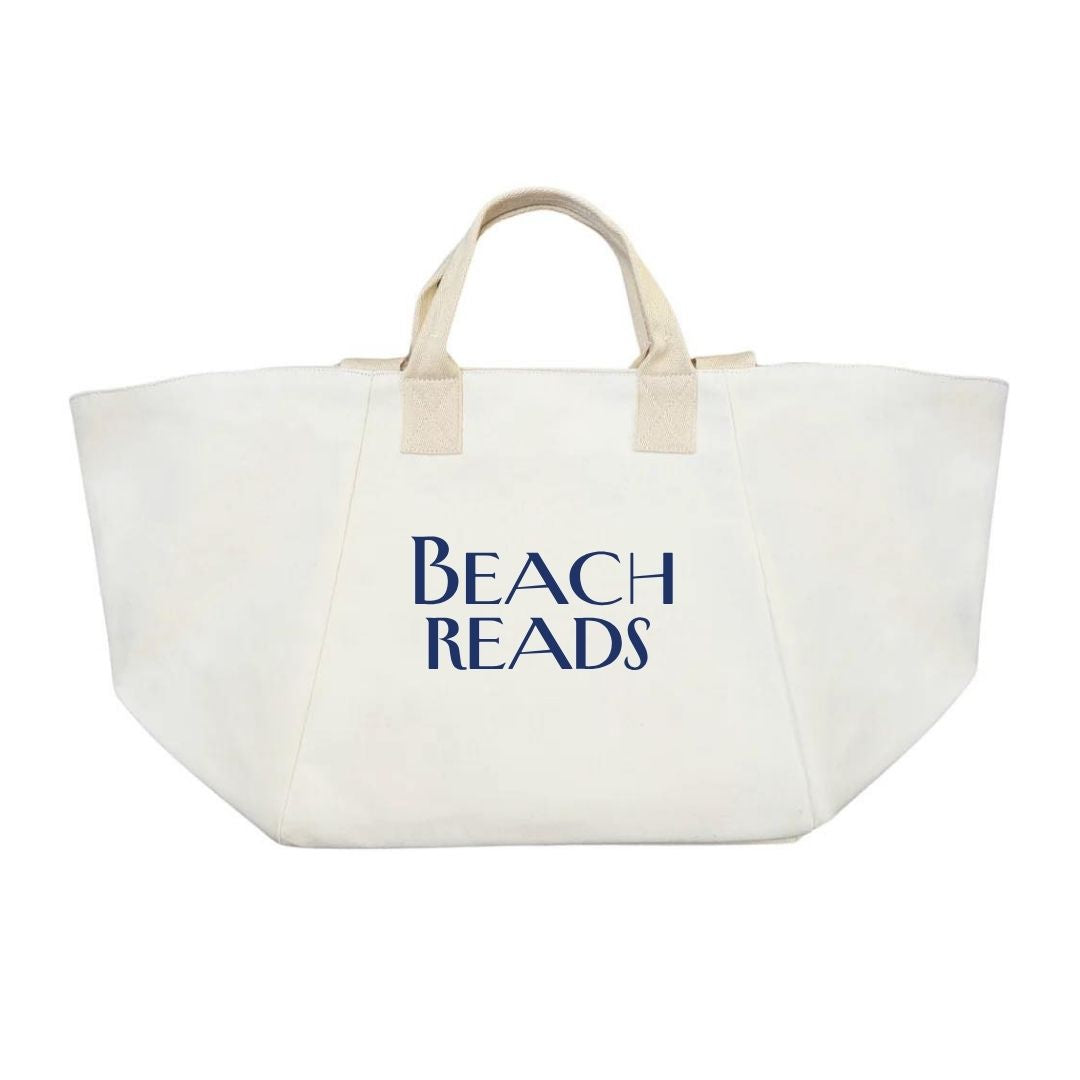 BEACH READS Natural Chelsea Bag - NEW - Quilted Koala