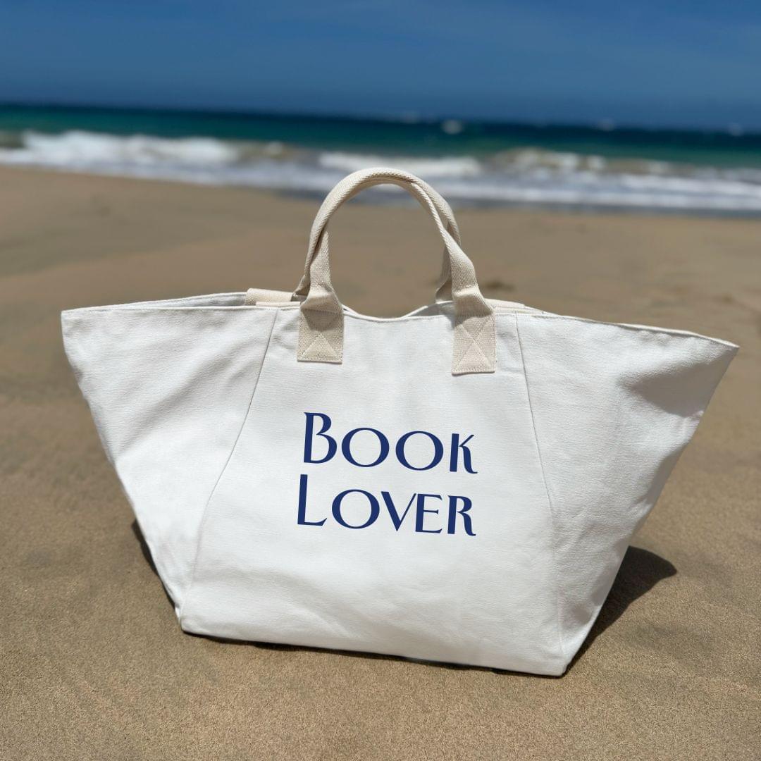 BOOK LOVER Natural Chelsea Bag - Quilted Koala