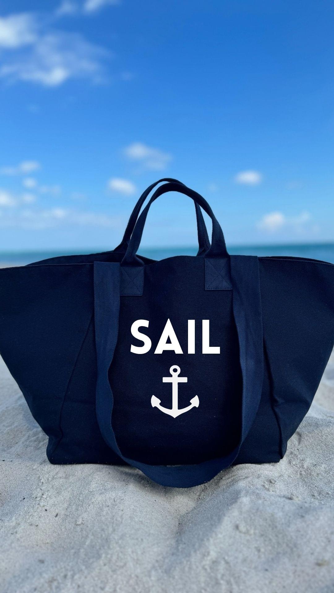 SAIL TOTE BAG - NEW! - Quilted Koala