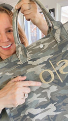 Split Letter Monogram East West Bag - Quilted Koala