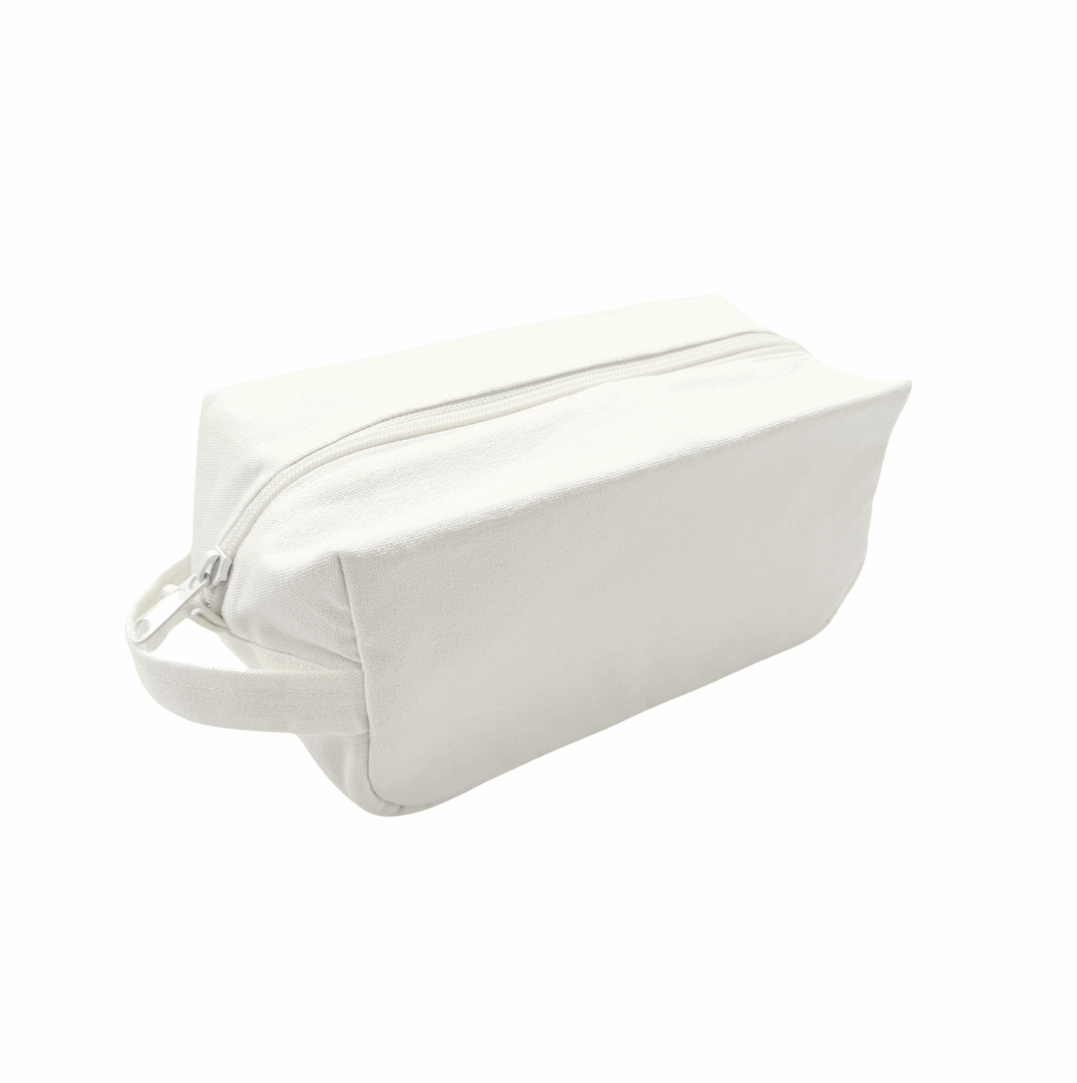 Natural Dopp Bag - Rose Gold Foil Golf Clubs - Quilted Koala