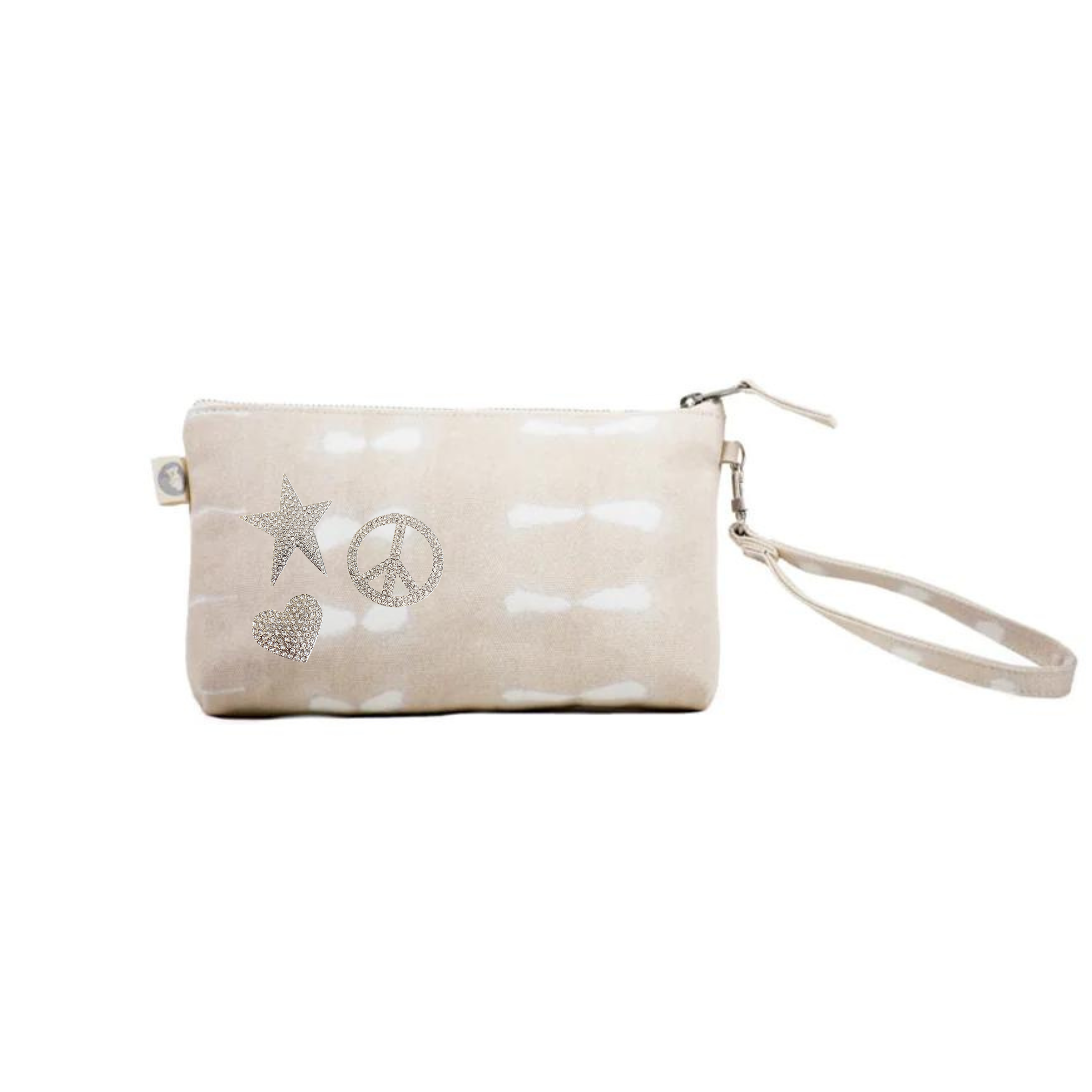 Mini Luxe Clutch Bundle: Stone Shibori with FREE Silver Koala Jewelry - Quilted Koala