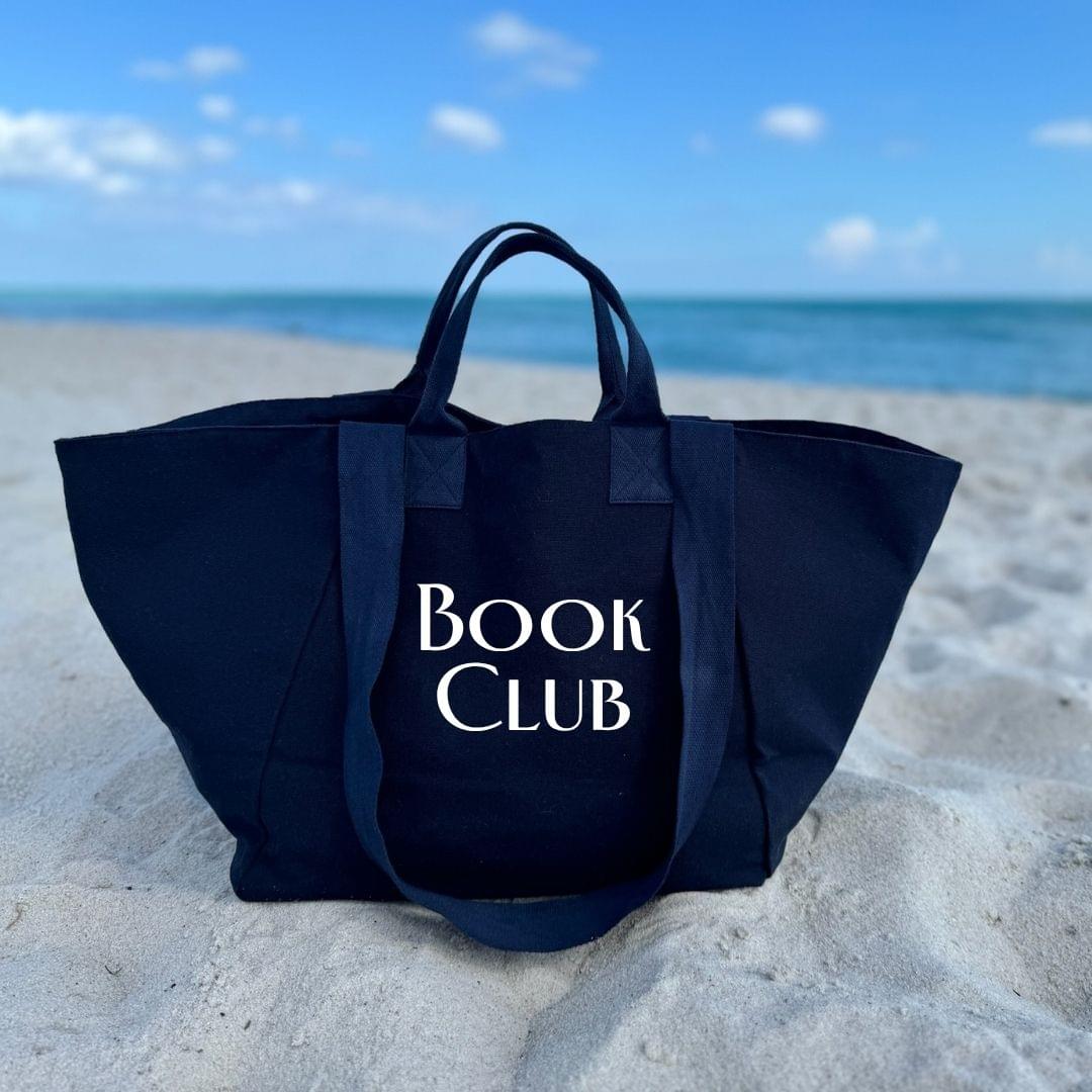 BOOK CLUB Navy Chelsea Bag - NEW - Quilted Koala