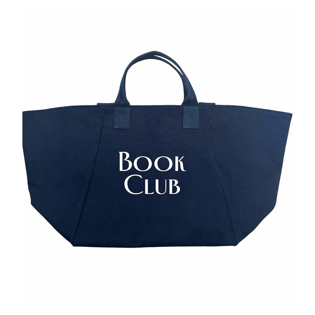 BOOK CLUB Navy Chelsea Bag - NEW - Quilted Koala