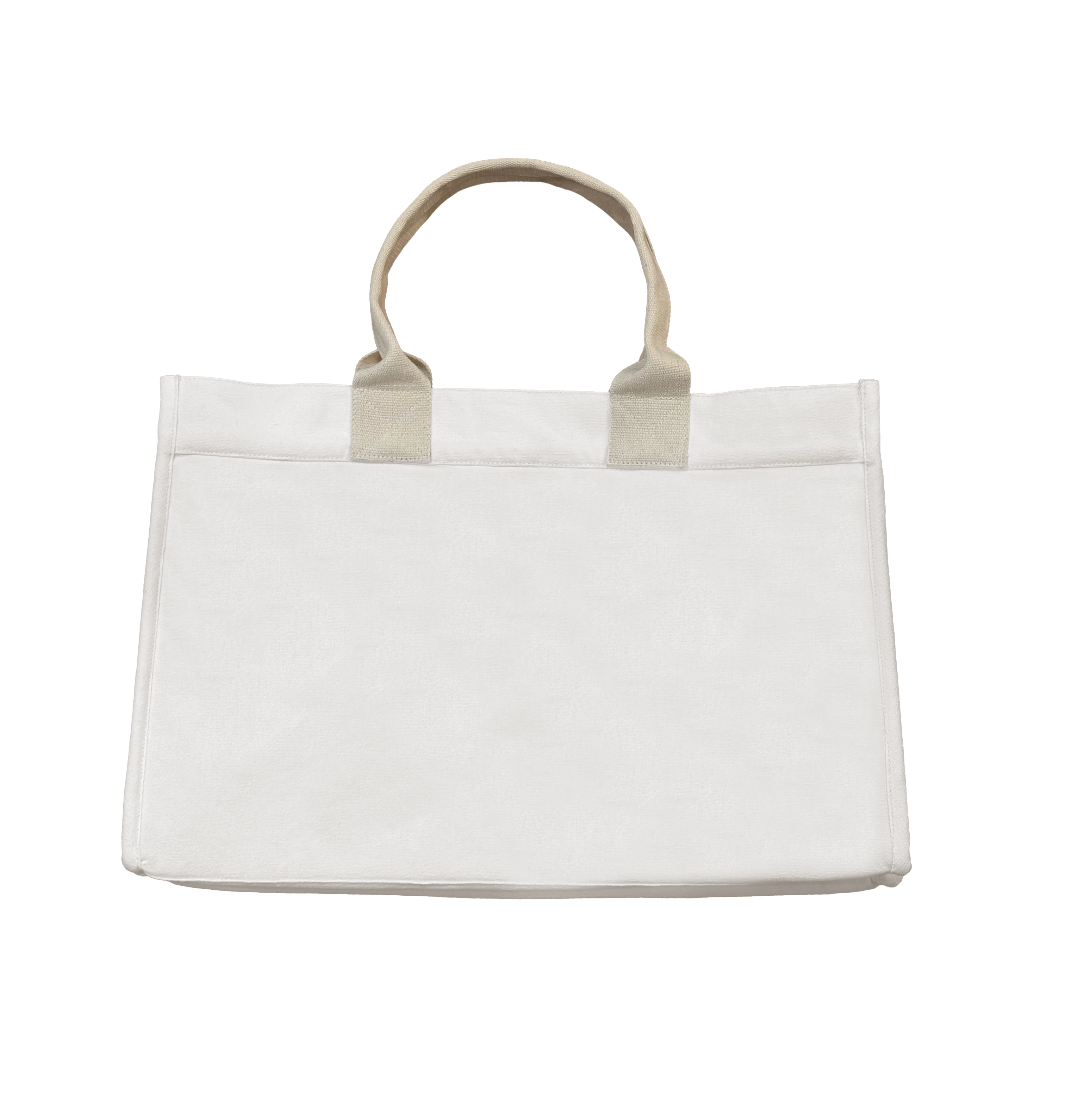 NEW! Anywhere Bag with Trolley Sleeve in Natural SPLIT LETTER MONOGRAM - Quilted Koala