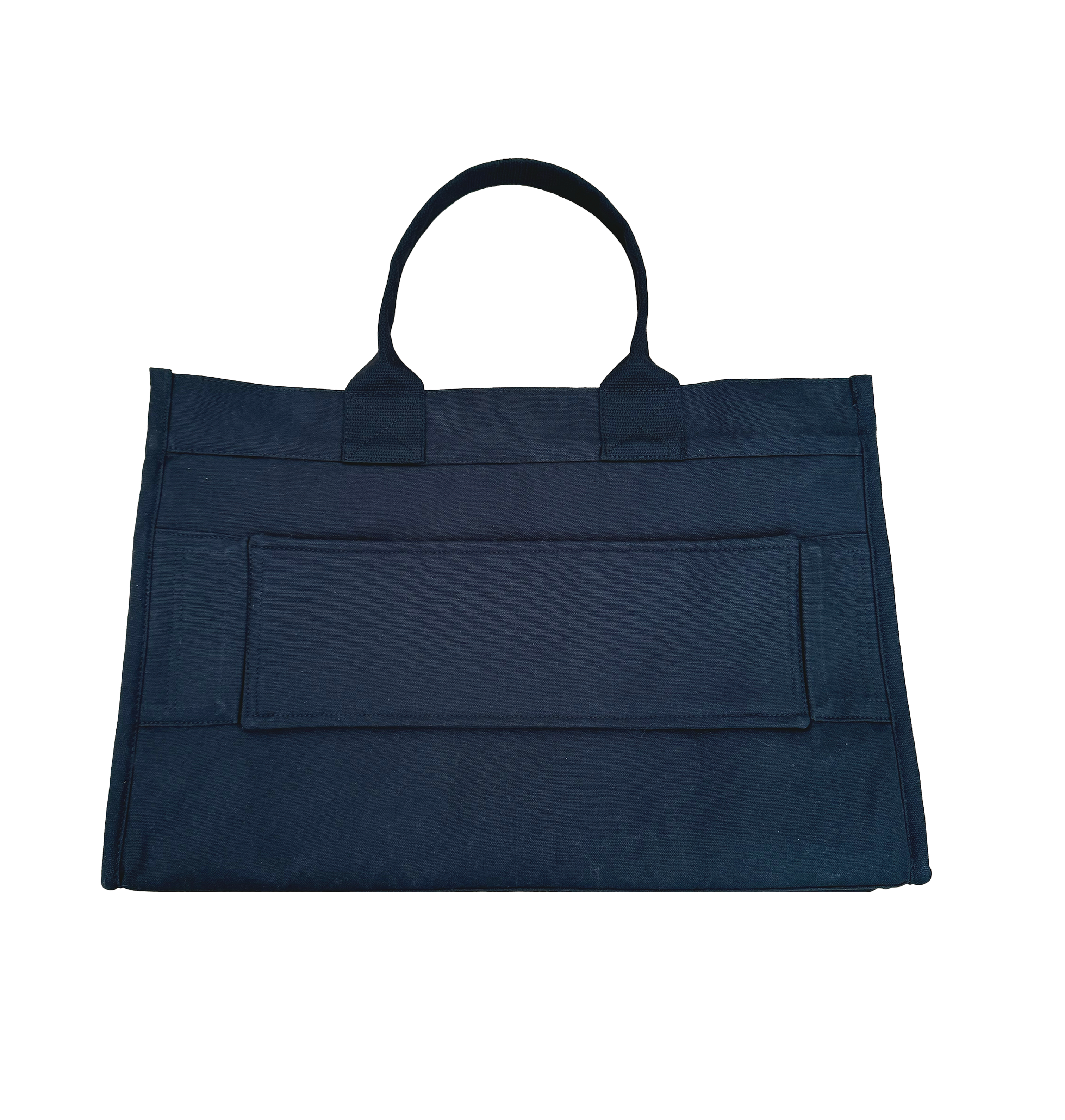 NEW! Anywhere Bag with Trolley Sleeve in Navy MONOGRAM STRIPE - Quilted Koala