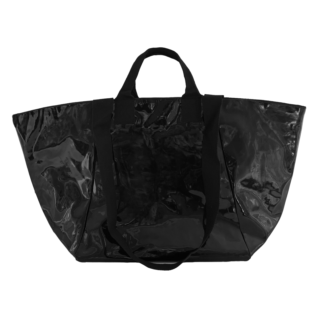Chelsea Bag - Metallic Black - Quilted Koala