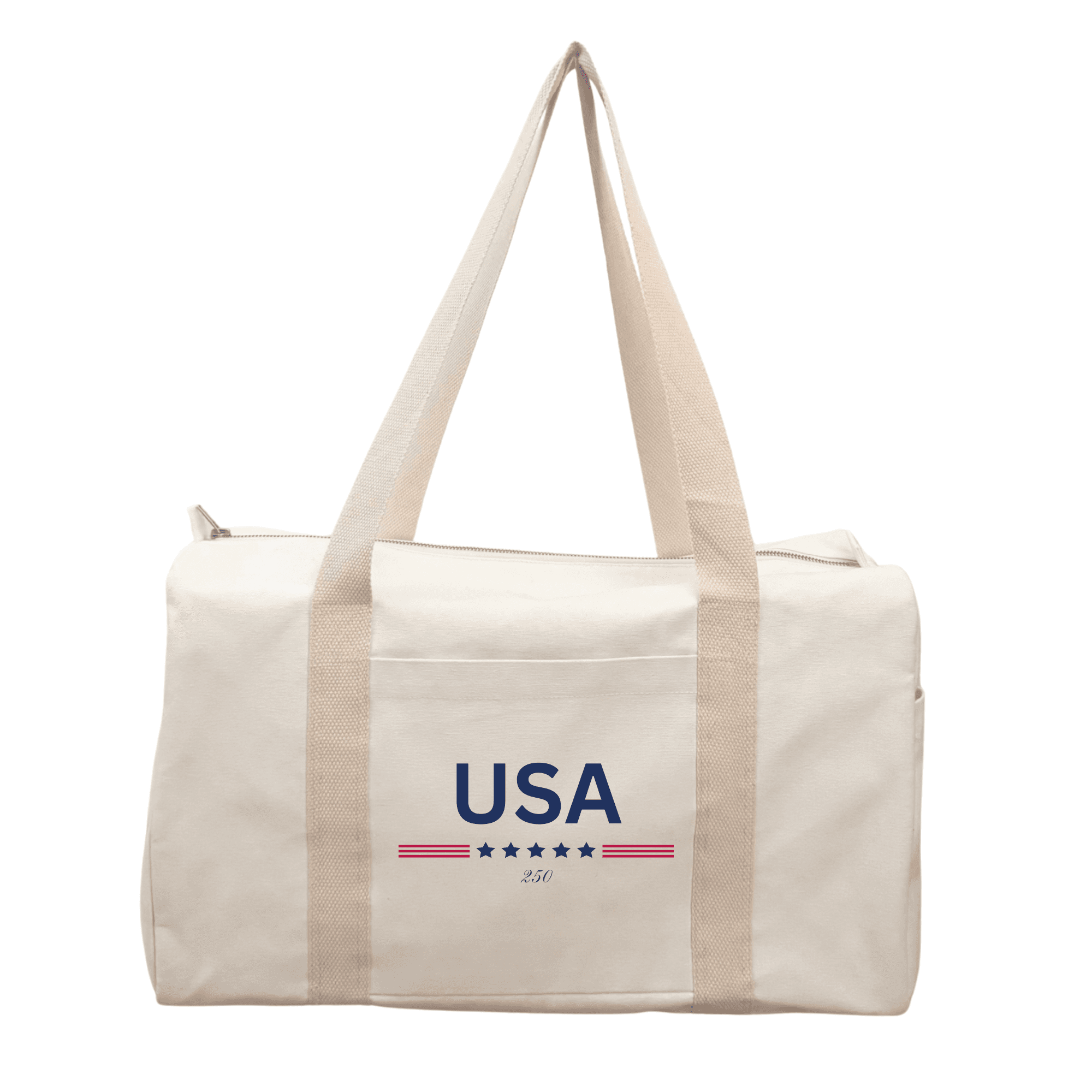 USA 250 Natural Daily Duffel - Quilted Koala