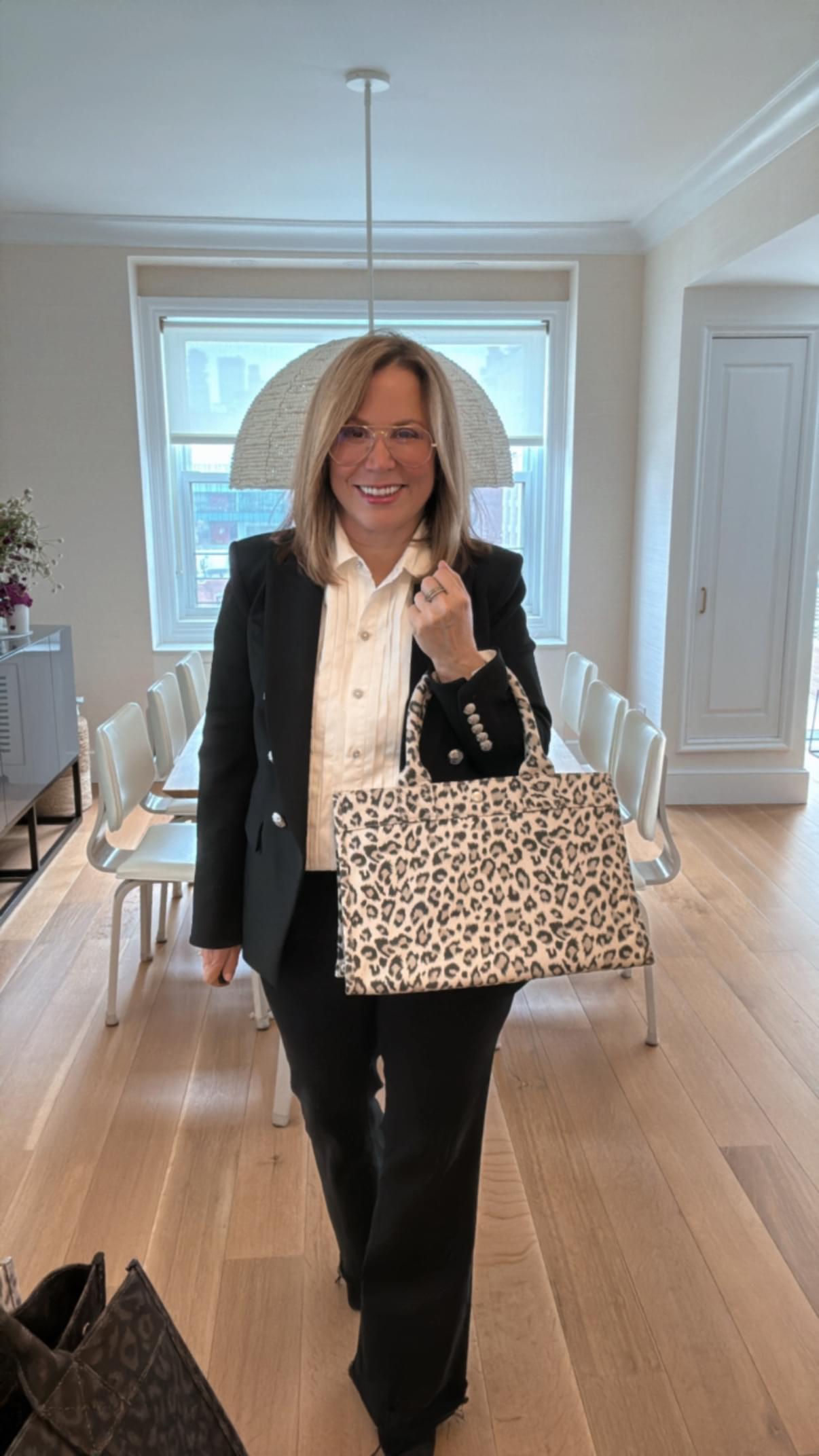 SPECIAL! Leopard Midi East West Crossbody + FREE Leopard Clutch - Quilted Koala