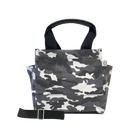 Koala Basics: Mini Luxe North South - Grey Camo - Quilted Koala
