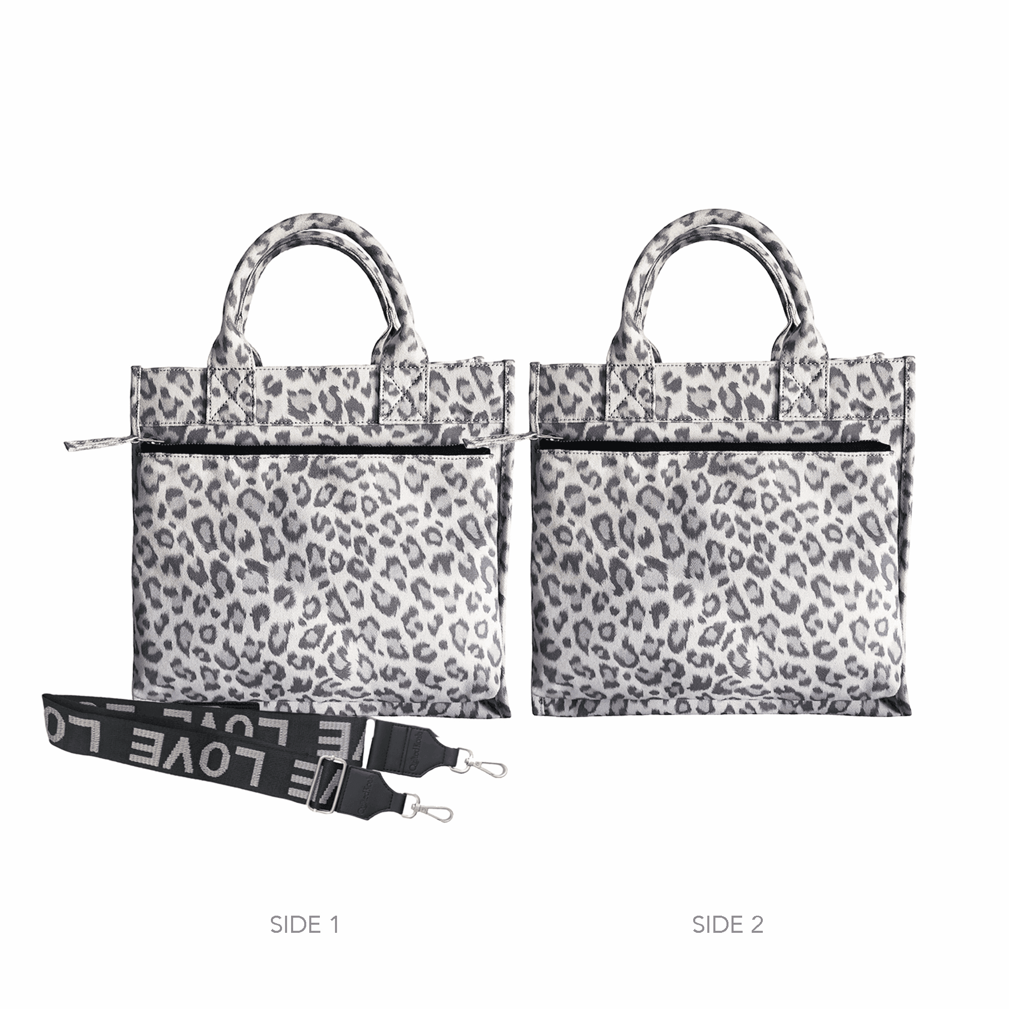 Future Bag - Grey Leopard Enjoy over $100 off this week! - Quilted Koala