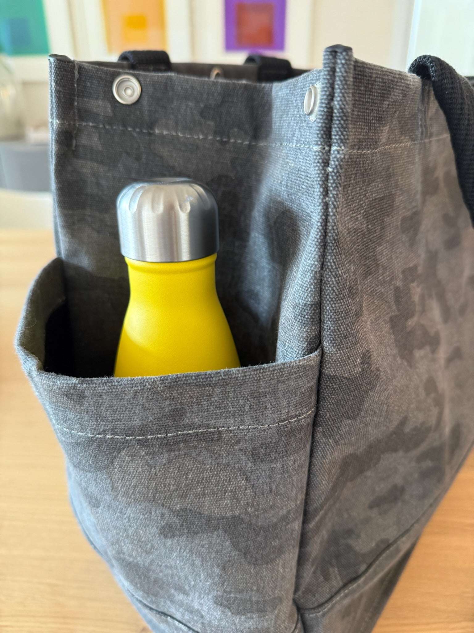 Black Camo Luxe North South Bag Gift Set - CYBER OFFER - Quilted Koala