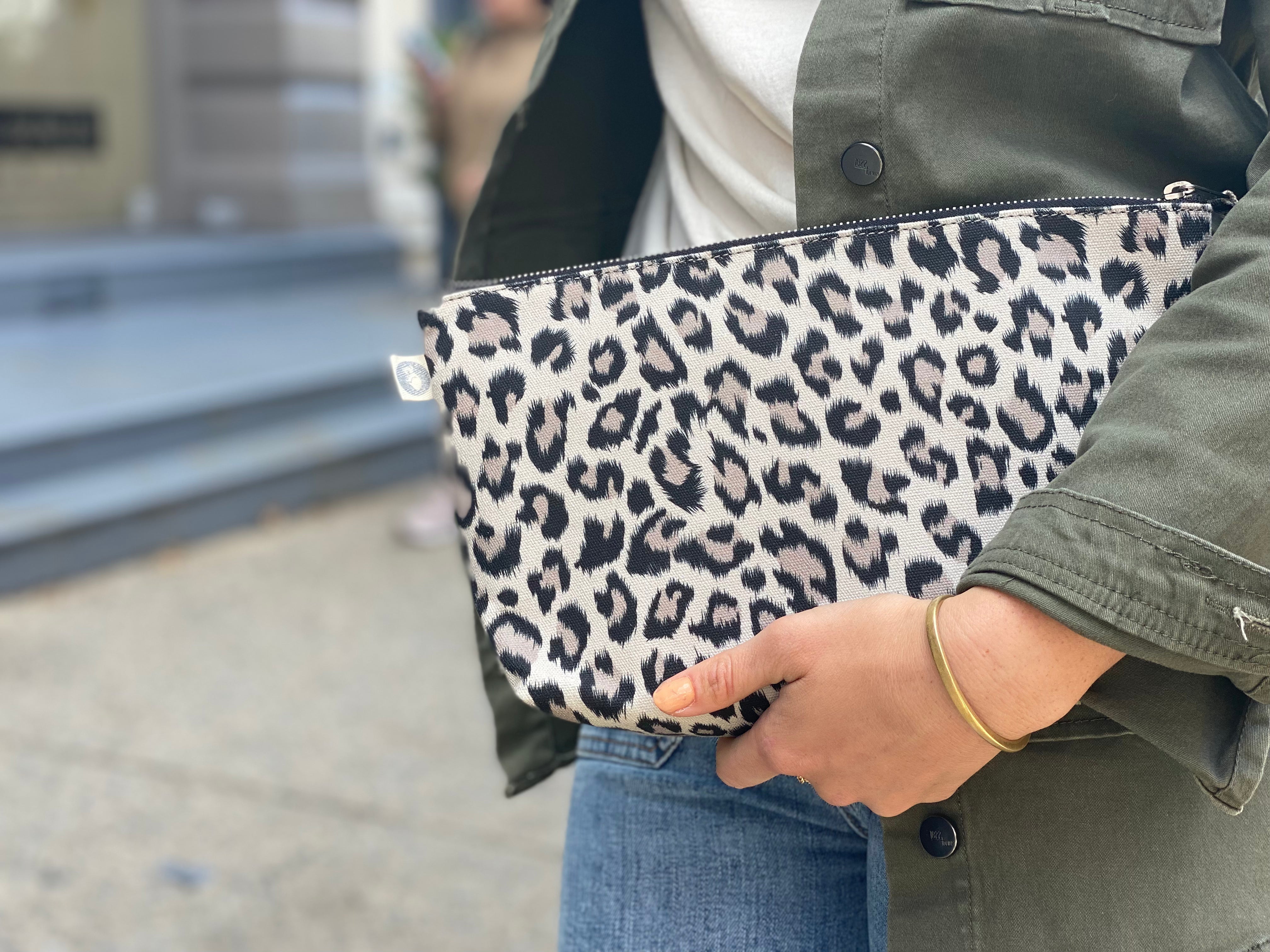 Clutch Basics - Leopard - Quilted Koala
