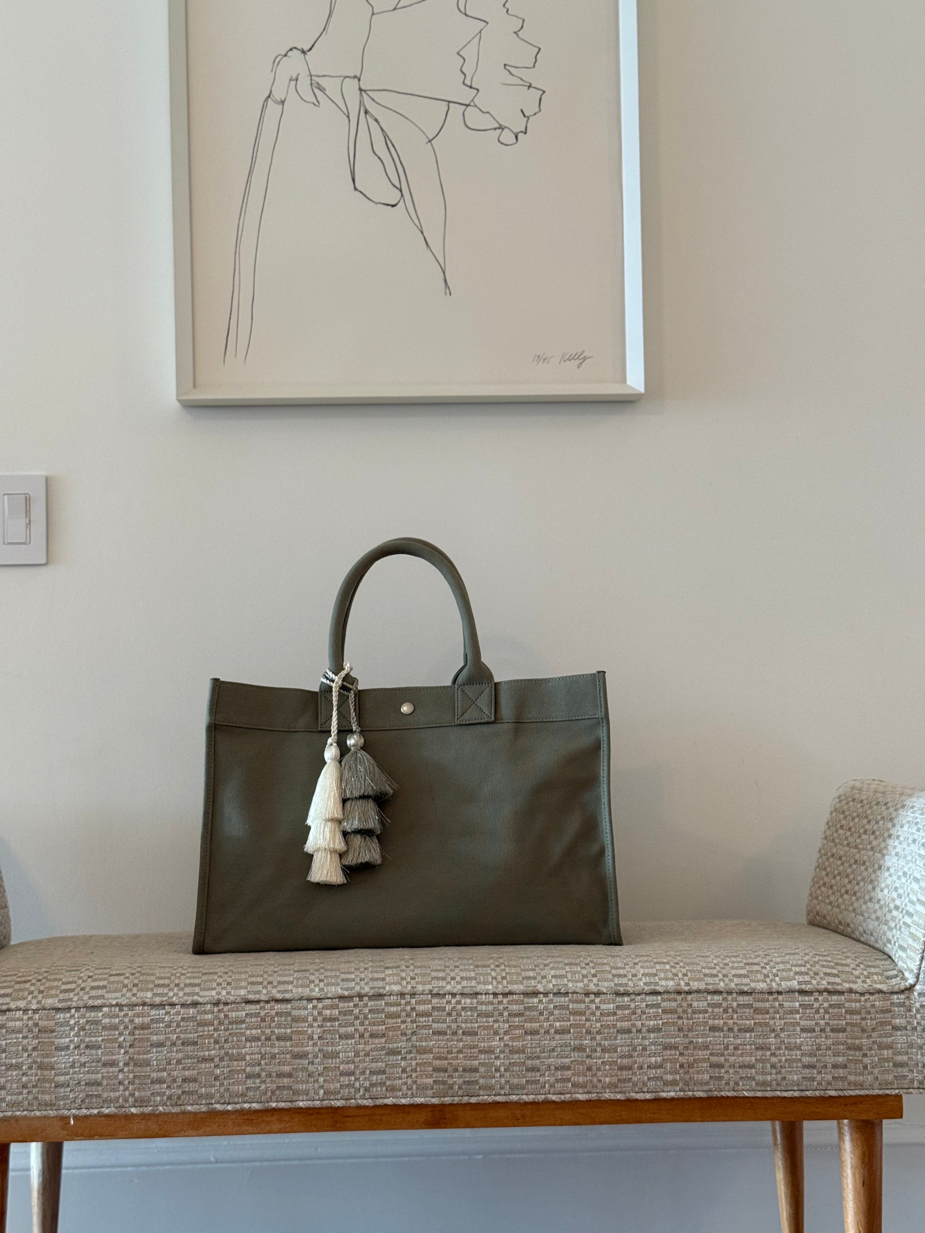 Olive East West Bag - Special Offer - Quilted Koala