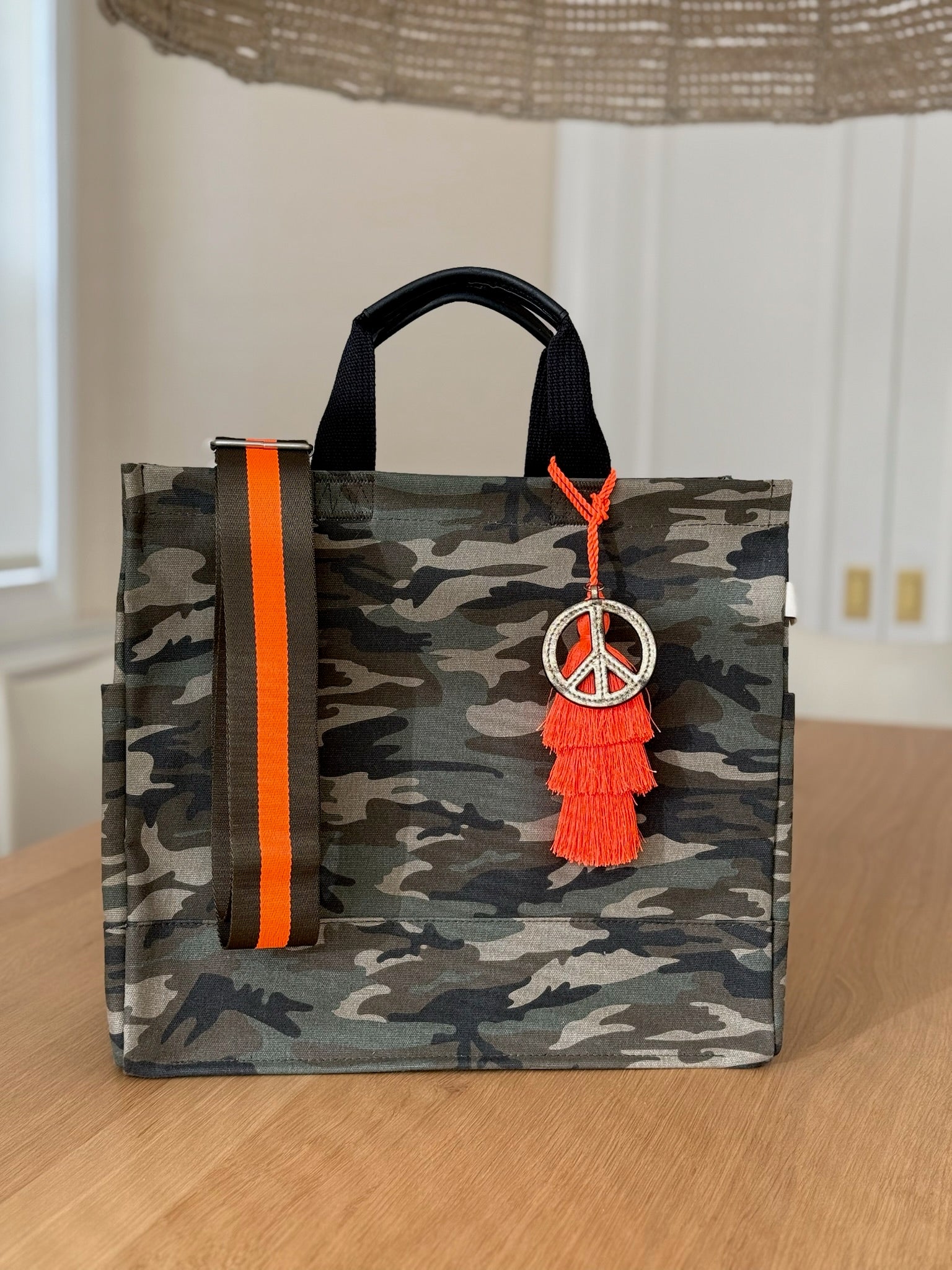 Koala Straps: Olive & Orange - Quilted Koala