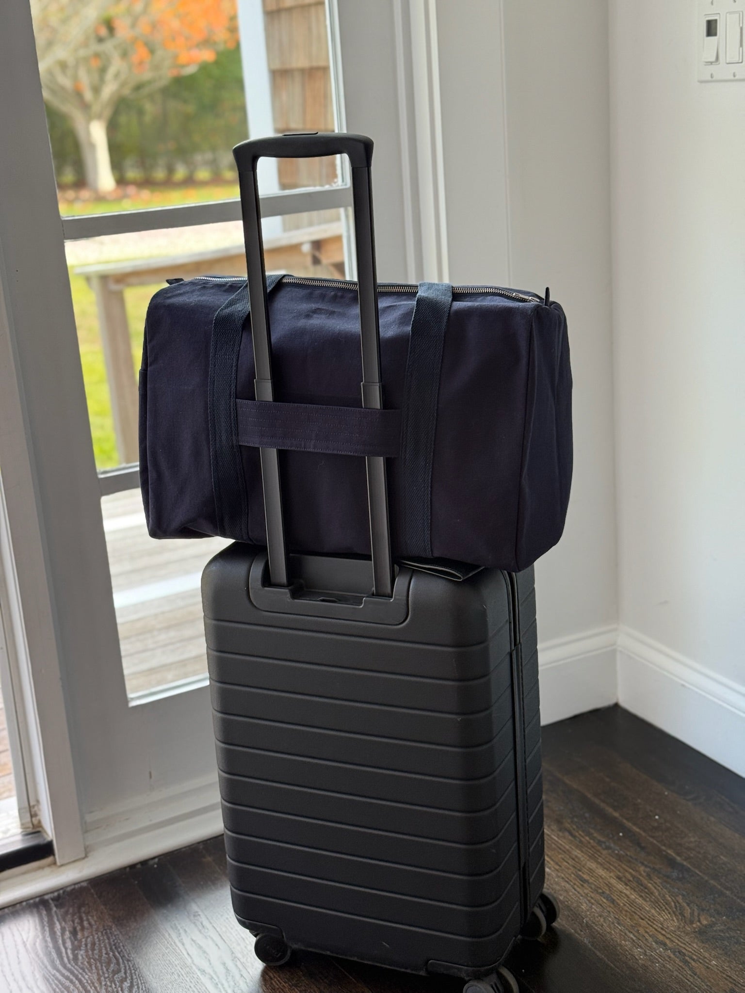 Koala Basics: Daily Duffel in Black - Quilted Koala