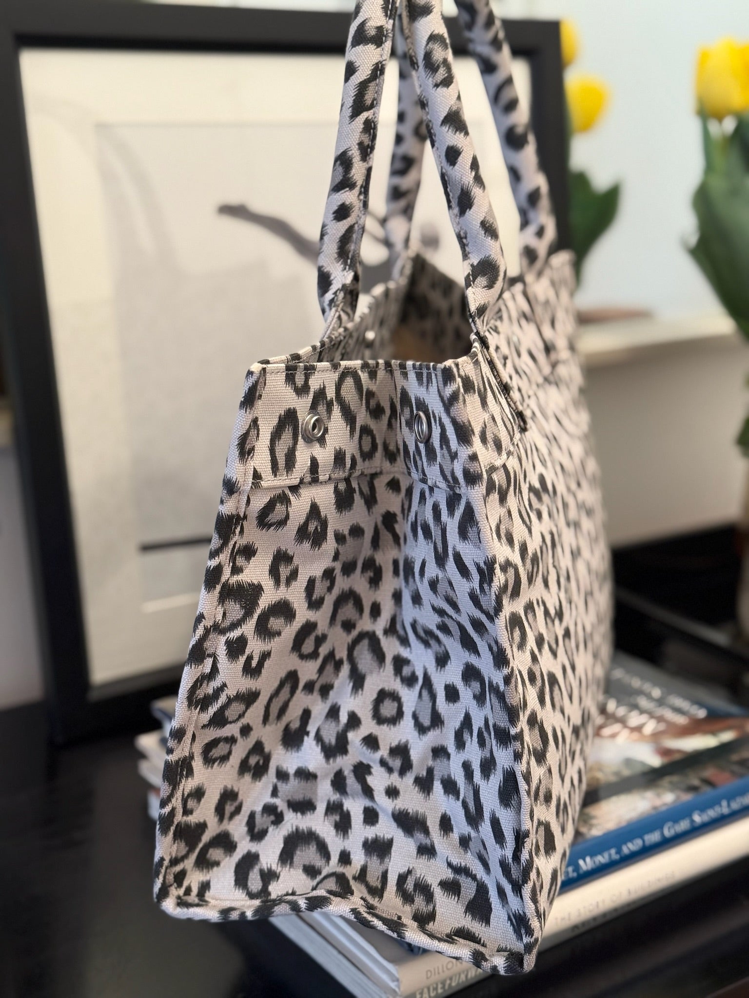 SPECIAL! Leopard Midi East West Crossbody + FREE Leopard Clutch - Quilted Koala