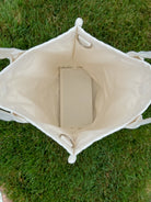 NEW! Monogram Stripe Soho Crossbody Bag - Natural - Quilted Koala