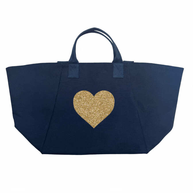 Chelsea Bag - Navy - Quilted Koala