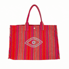East West Bag Happy Pink Stripe - SALE!! - Quilted Koala