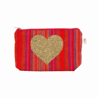 PINK Happy Stripe Makeup Bag - Quilted Koala