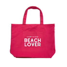 Hot Pink Everything Bag White Matte CERTIFIED BEACH LOVER - Quilted Koala