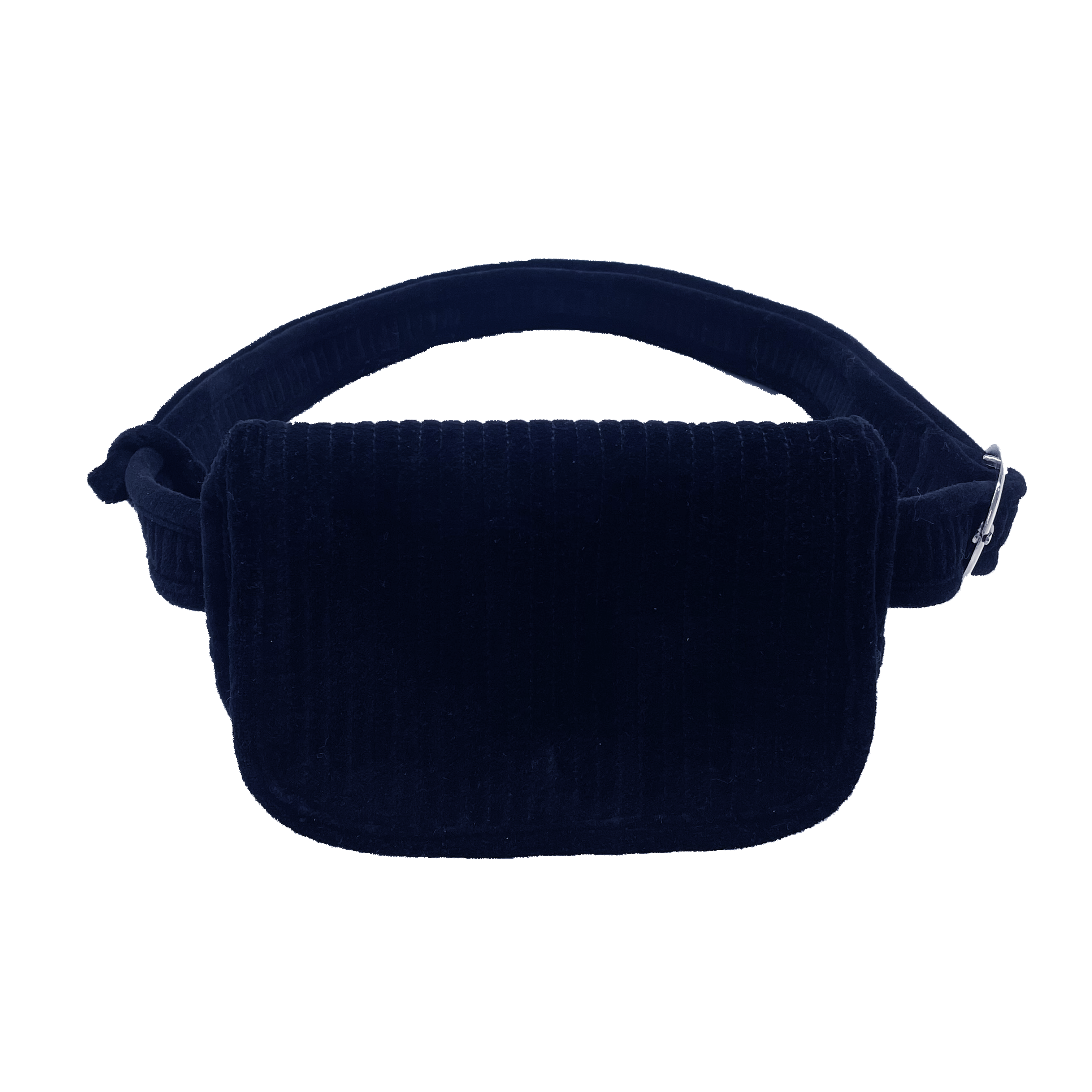 Navy Crushed Velvet Luxe North South Bag Gift Set - CYBER OFFER - Quilted Koala