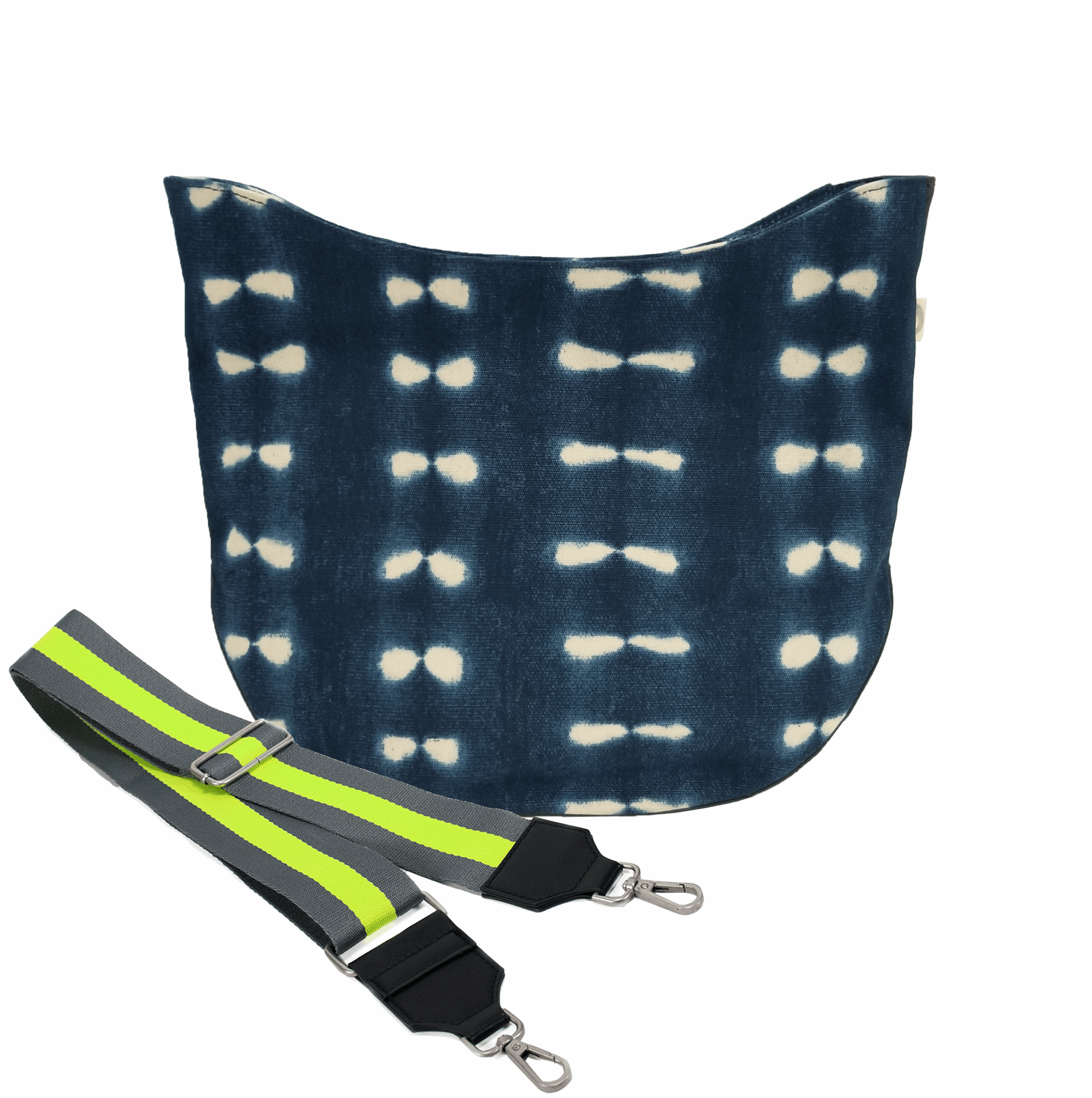 City Bag: Blue Shibori - Quilted Koala