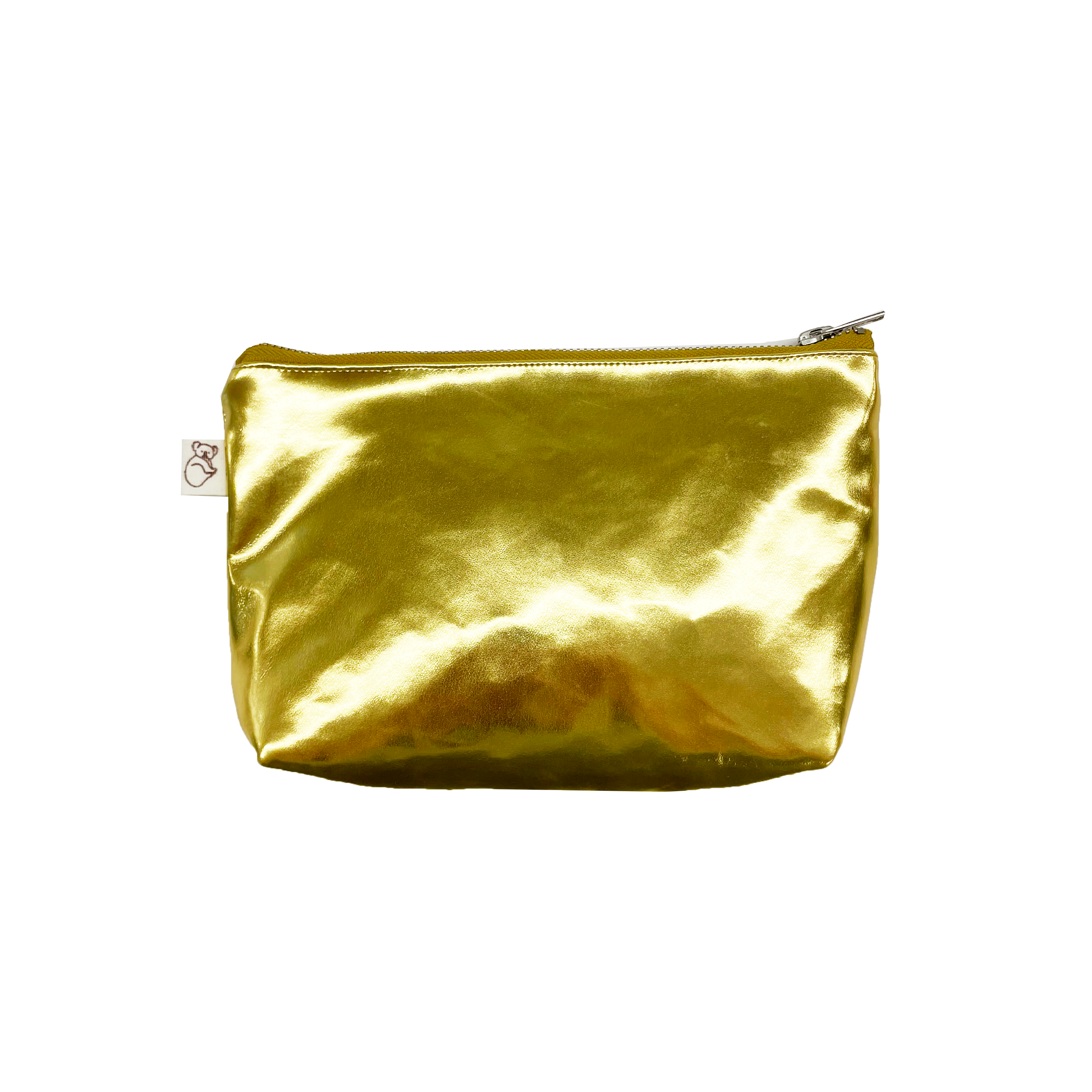 Gold Metallic Makeup Bag - BACK IN STOCK! - Quilted Koala