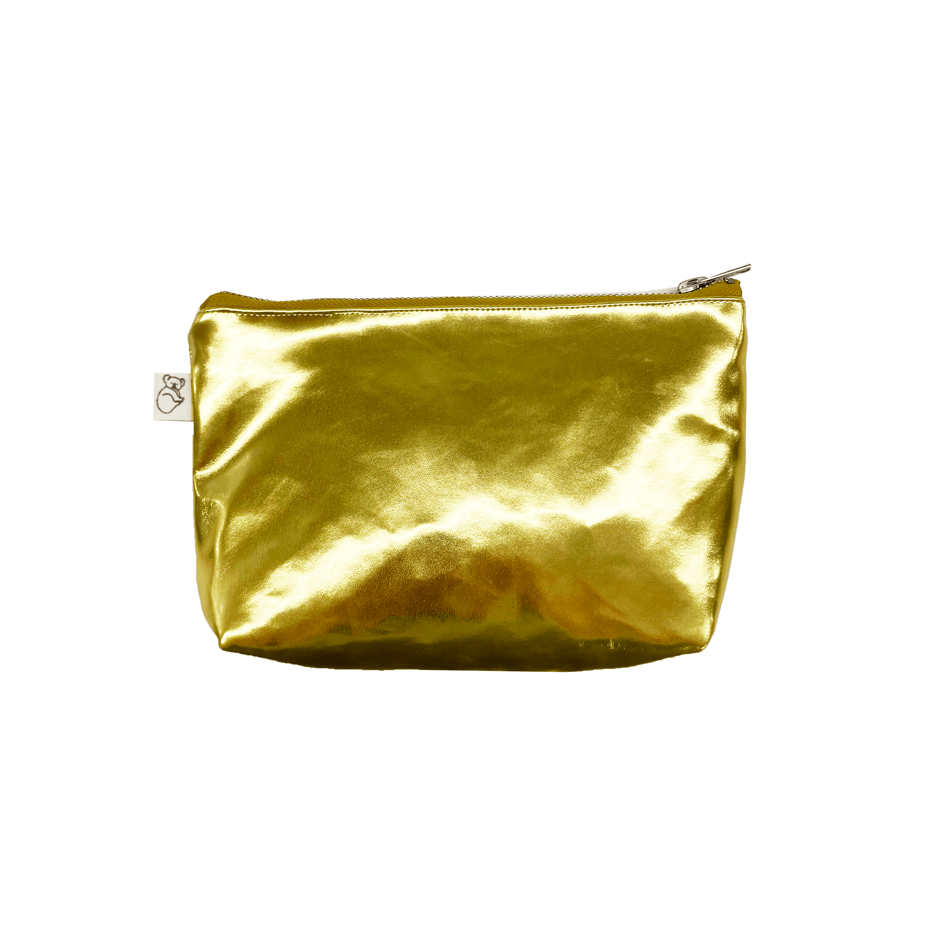 Gold Metallic Makeup Bag - BACK IN STOCK! - Quilted Koala
