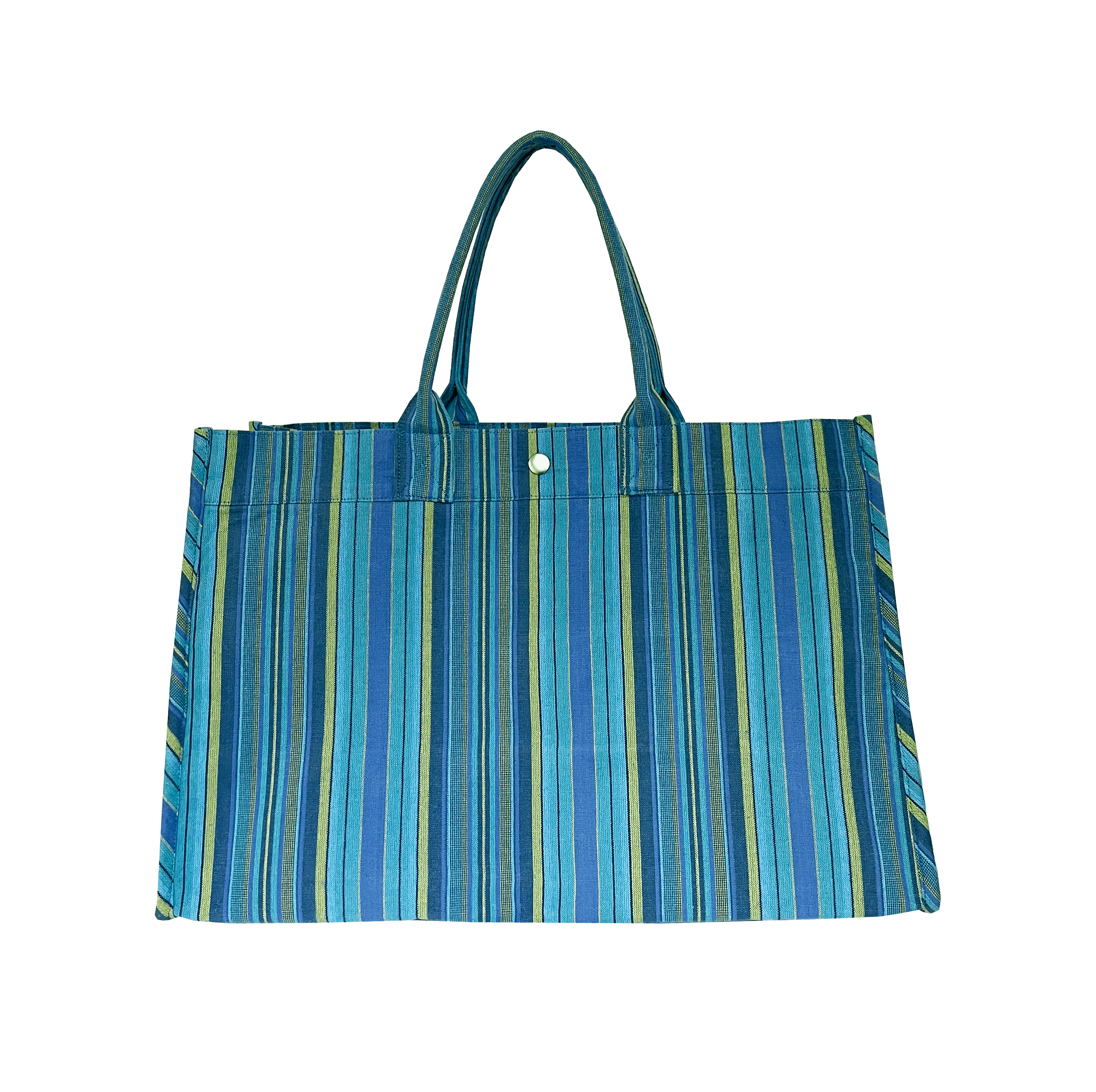 East West Bag Basics- HAPPY BLUE Stripes - Quilted Koala