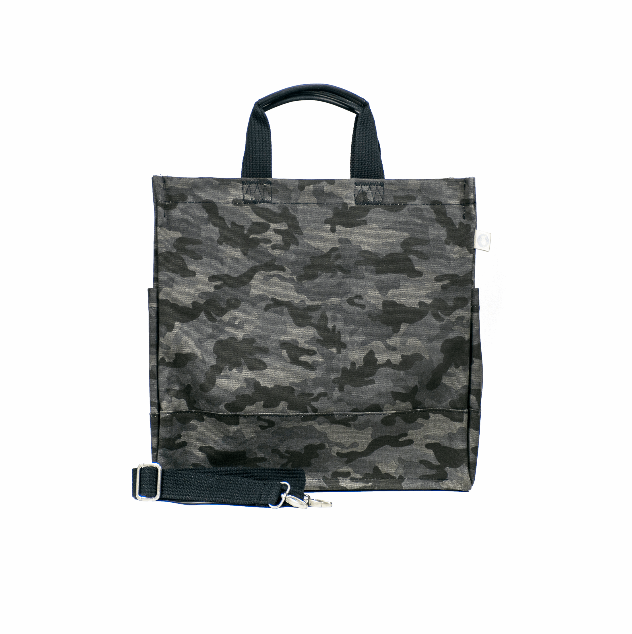 Black Camo Luxe North South Crossbody Bag - Quilted Koala
