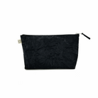 Clutch Bag: Black Crushed Velvet - Quilted Koala