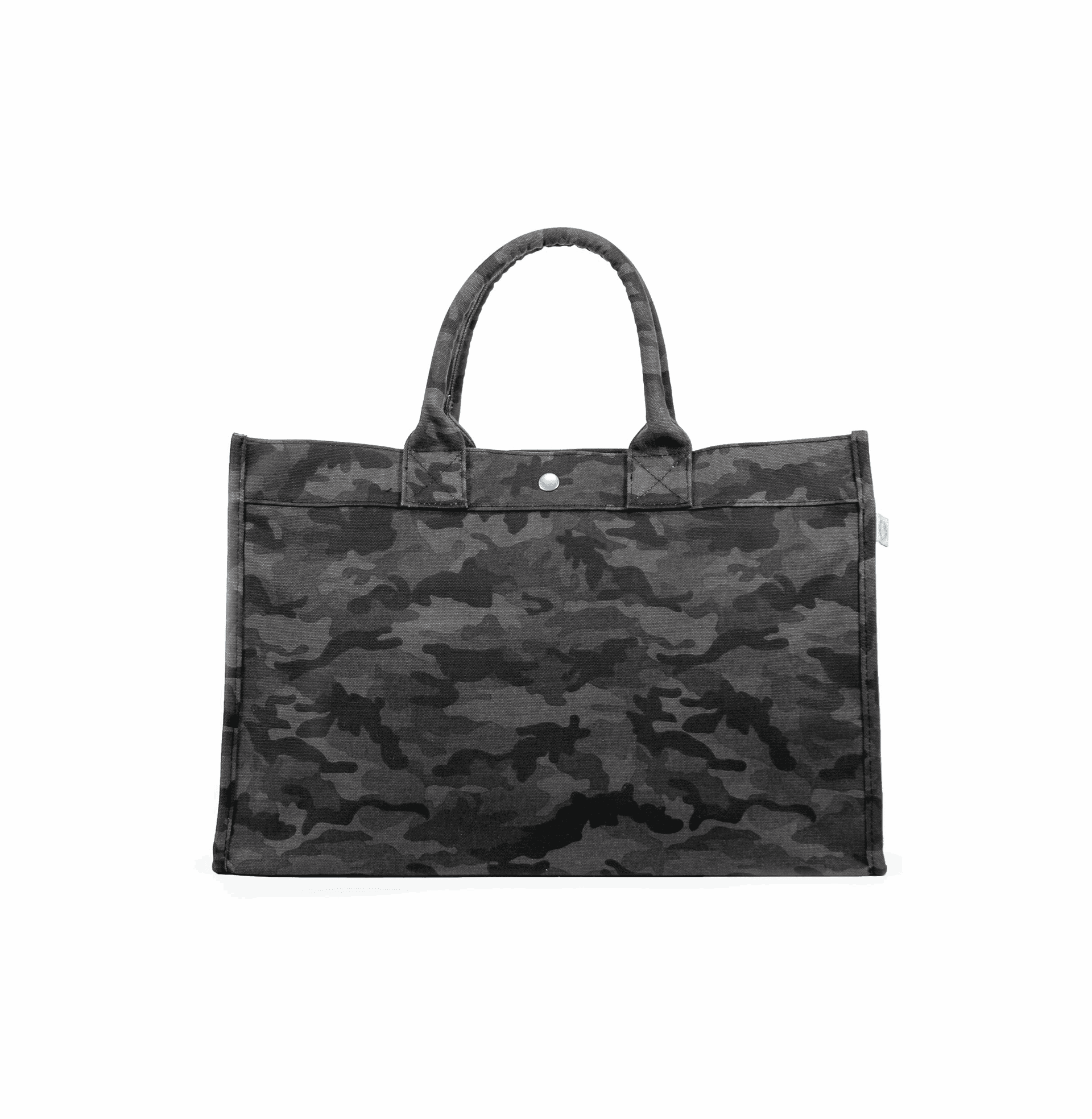 Black Camo East West Bag + FREE Bordeaux Tassel - Quilted Koala