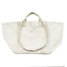 Chelsea Bag - Natural with Monogram Stripe - Quilted Koala