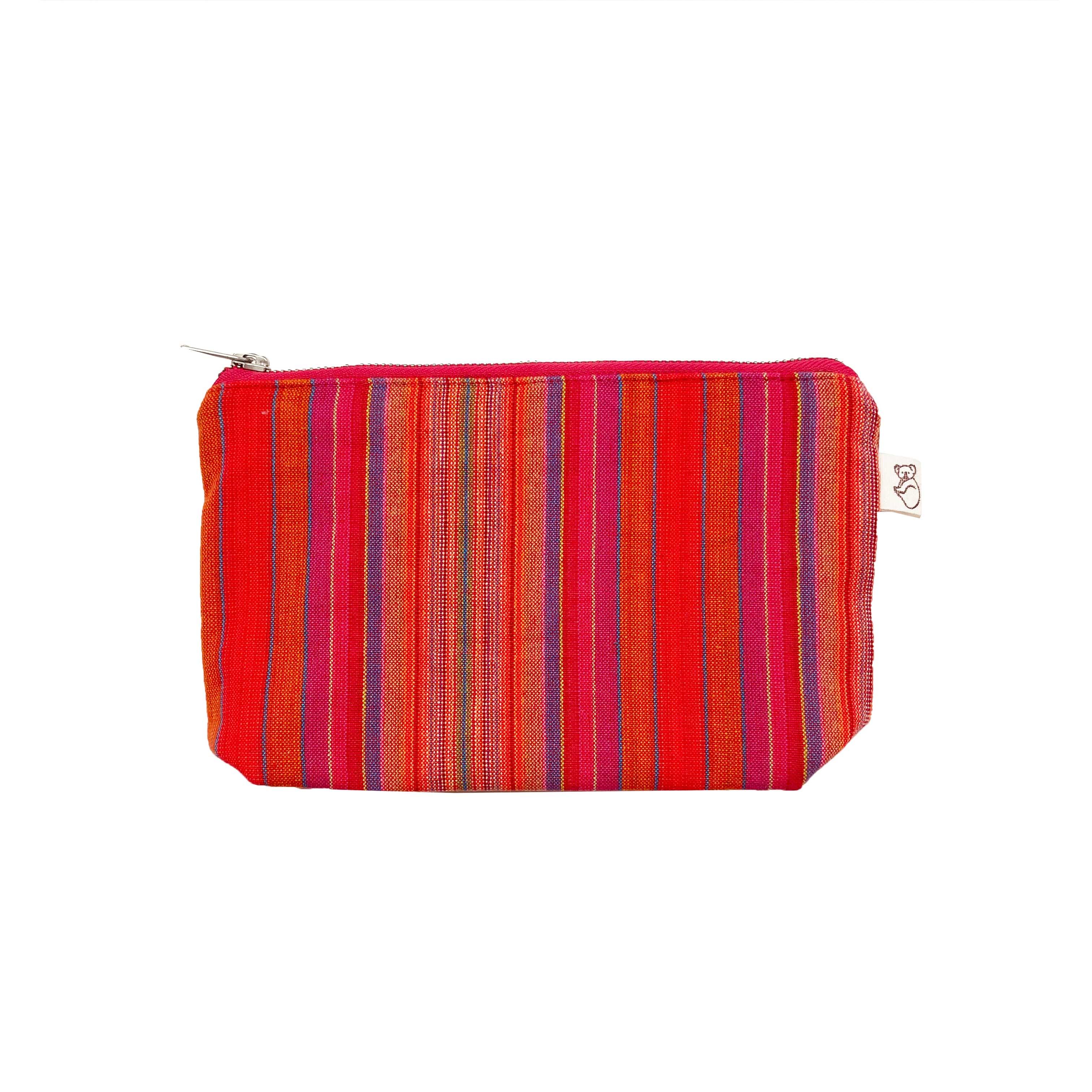 PINK Happy Stripe Makeup Bag - Quilted Koala
