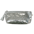 Silver Metallic Hold Me Clutch - Quilted Koala