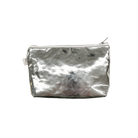 Silver Metallic Makeup Bag - almost gone! - Quilted Koala