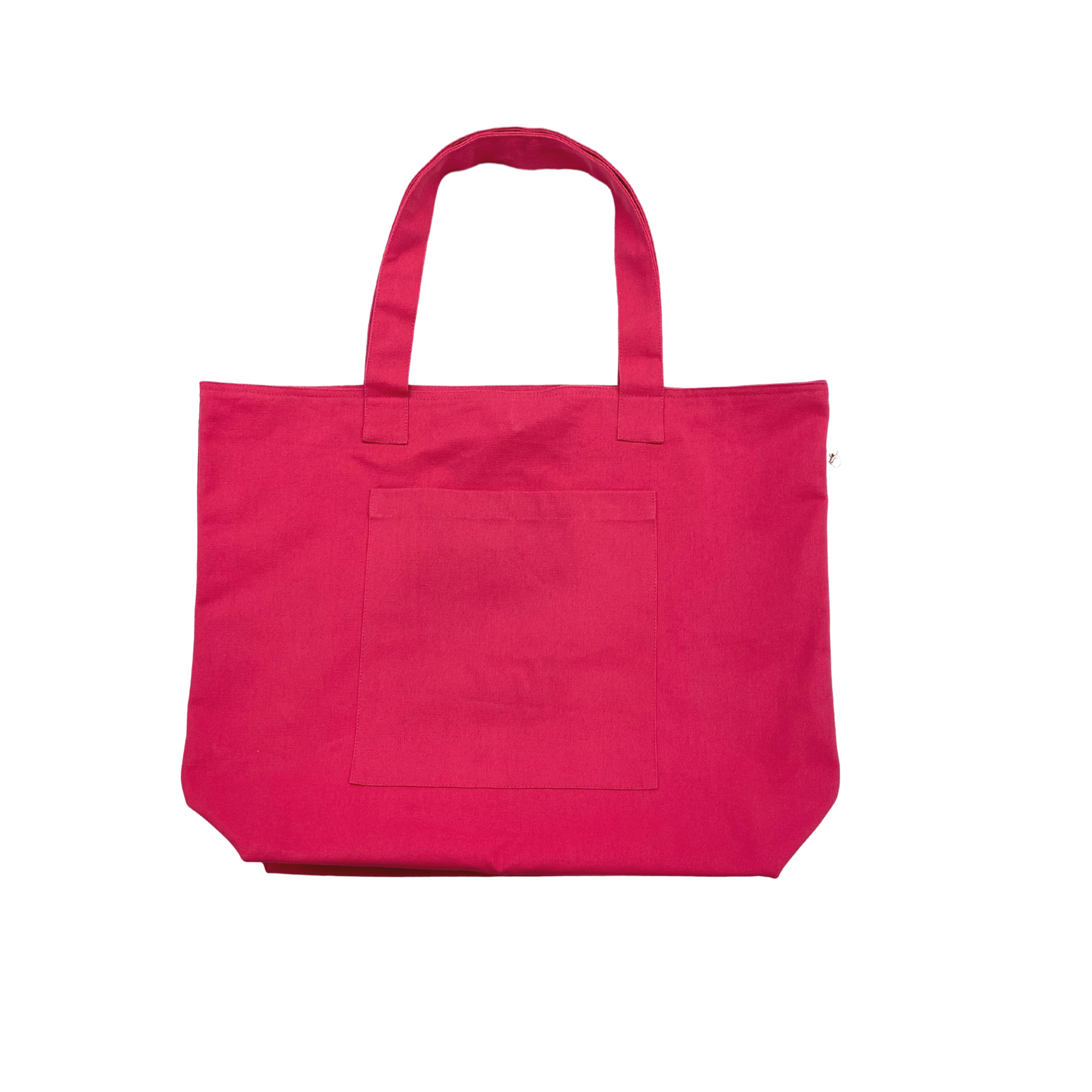 Hot Pink Everything Bag - Split Letter Monogram - Quilted Koala