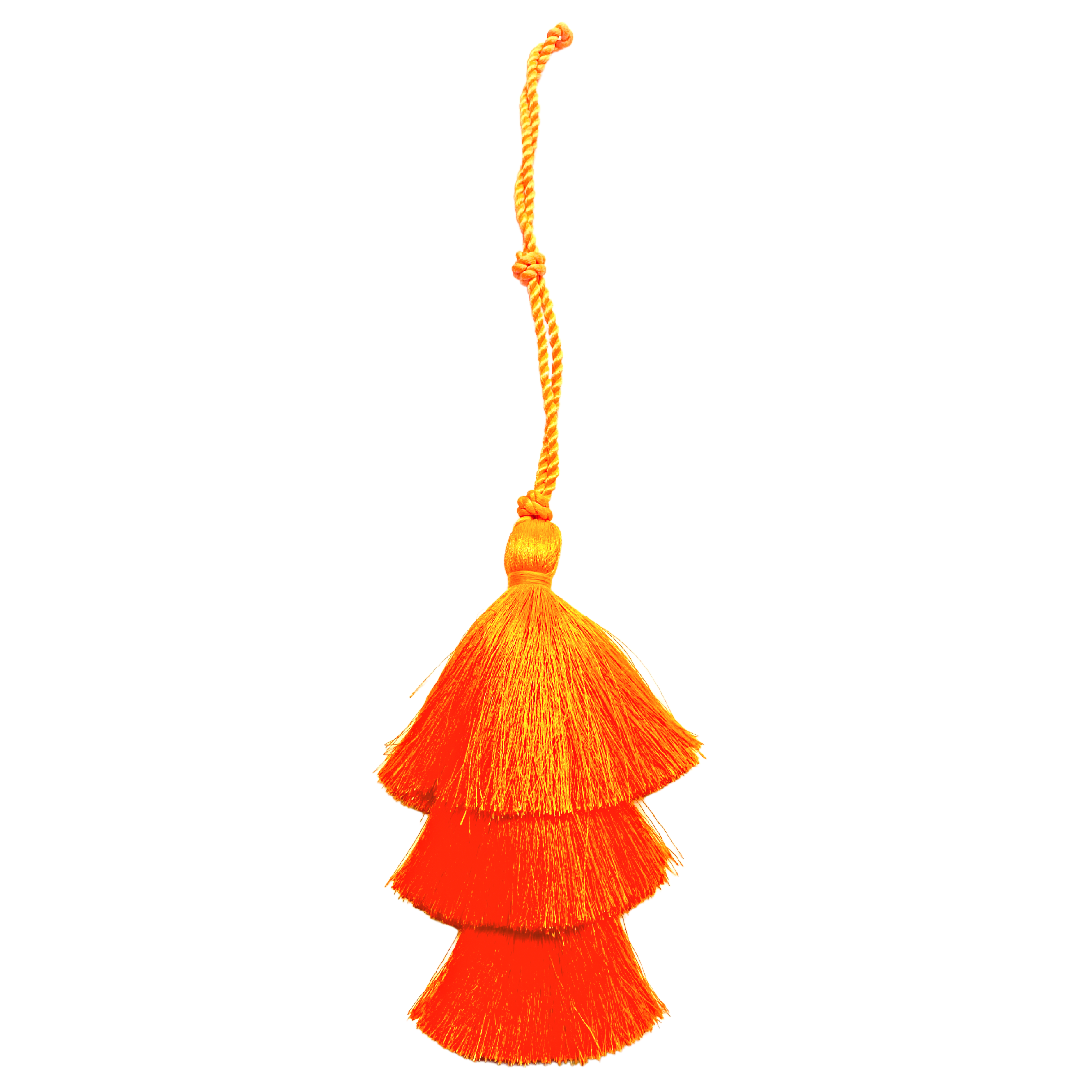 KOALA TASSEL - NEON ORANGE - Quilted Koala