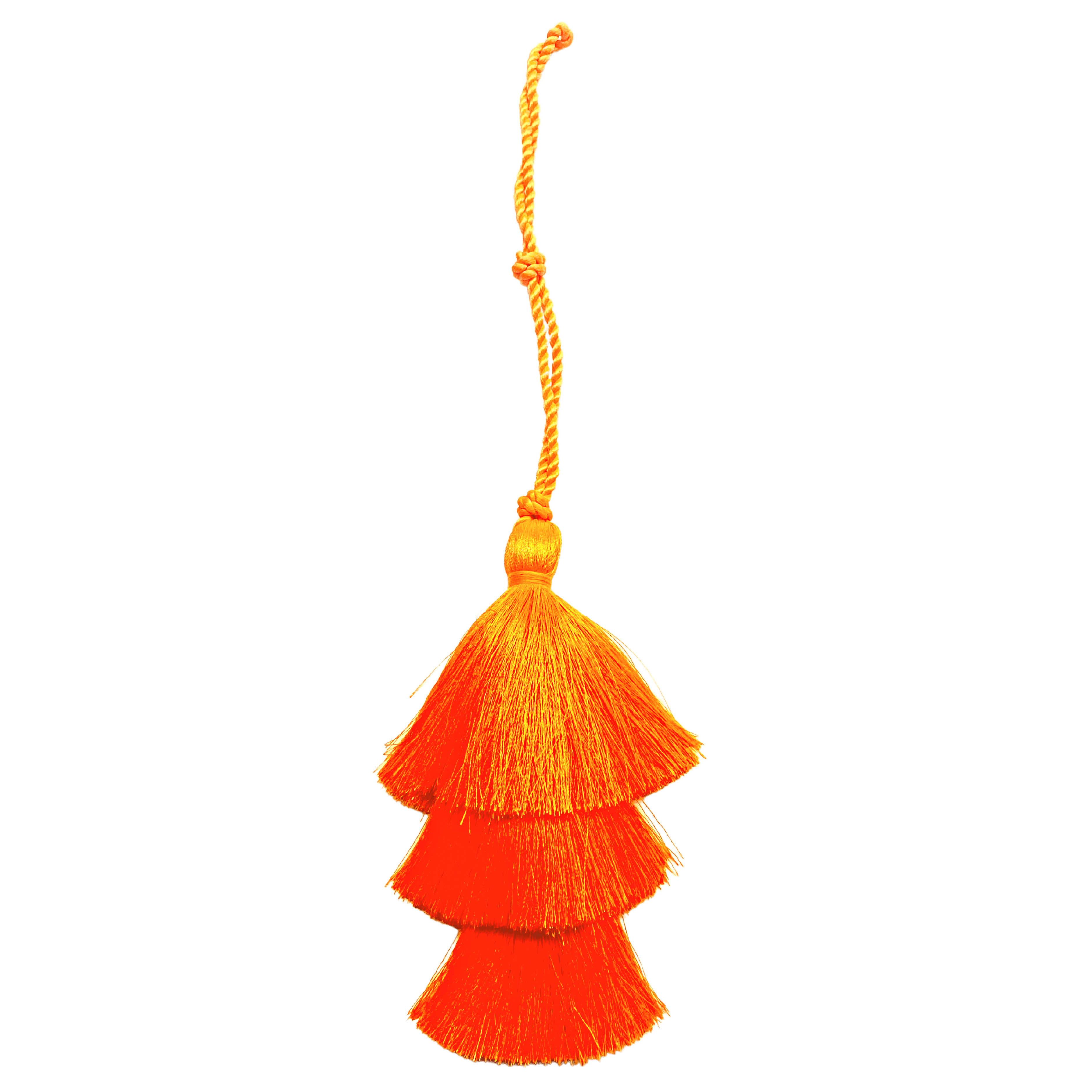 KOALA TASSEL - NEON ORANGE - Quilted Koala