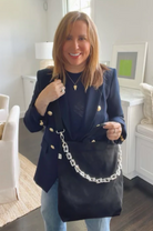 Koala Bag Chain 24" SILVER - Quilted Koala