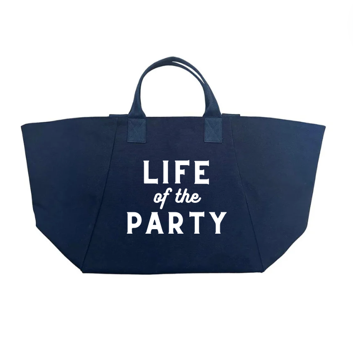 Chelsea Bag Navy with LIFE of the PARTY NEW! - Quilted Koala