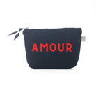 AMOUR Navy Makeup Bag - NEW! - Quilted Koala