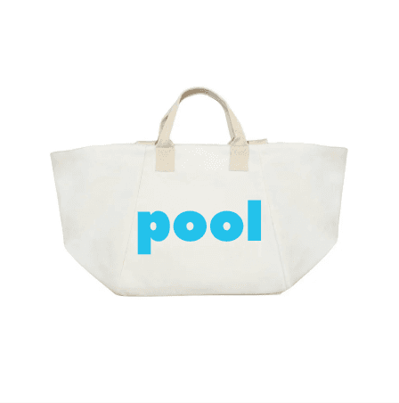 POOL Bag - Capri Blue - Quilted Koala