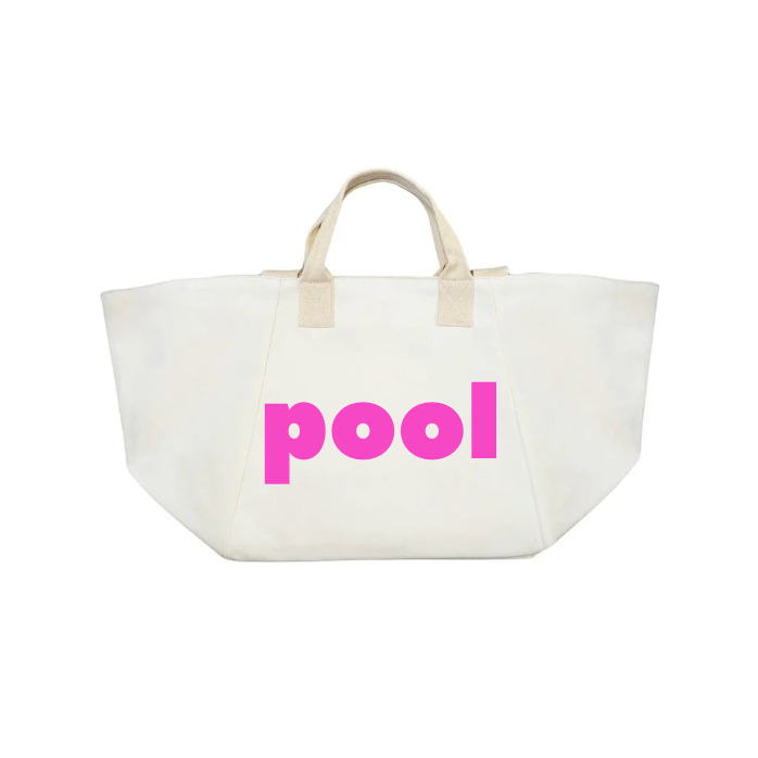 POOL Bag - Hot Pink - Quilted Koala
