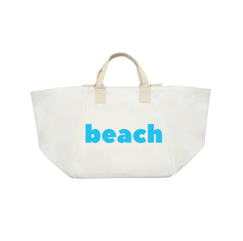 BEACH Bag - Capri Blue - Quilted Koala