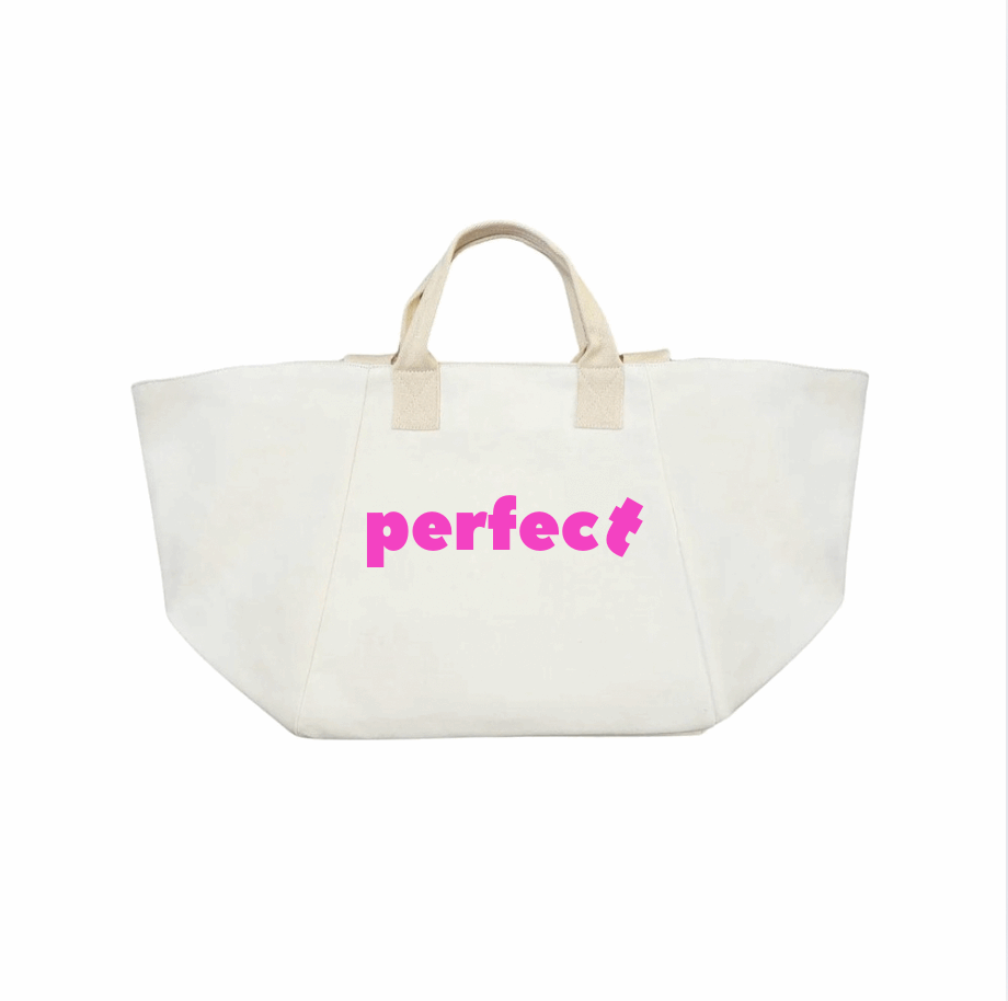 PERFECT with a crooked T Bag - Hot Pink - Quilted Koala