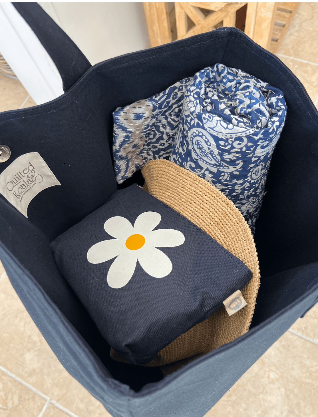 TENNIS QUEEN Everything Bag - NEW! - Quilted Koala